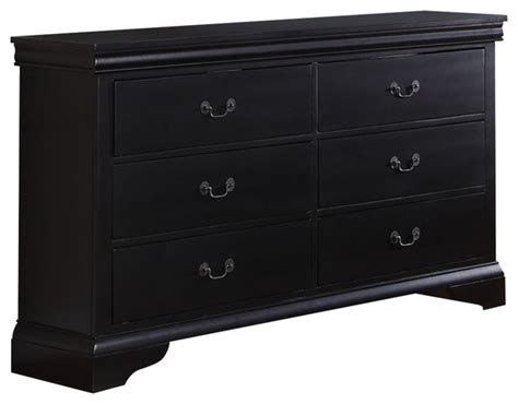 I sourced the wood dresser plans for this woodwork project were sourced at: Pine Wood 6 Drawer Dresser, Black - Traditional - Dressers ...