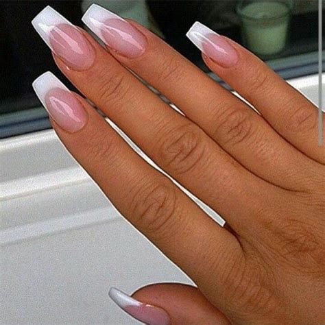 Untitled French Tip Acrylic Nails Short Square Acrylic Nails French Acrylic Nails