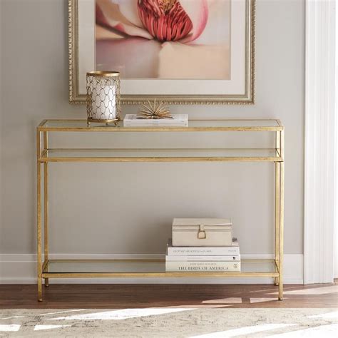 Home Decorators Collection Bella 42 In Aged Gold Standard Rectangle