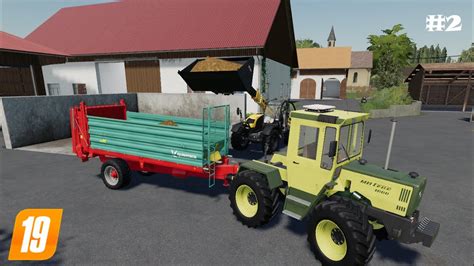 Spreading Manure On The Ground Untergriesbach Farming Simulator
