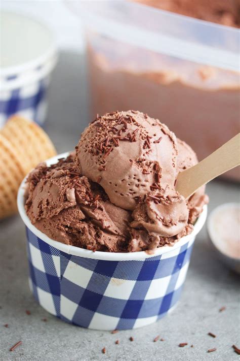 And that means i'm going to eat it whether i know how much sugar and fat is in it or not. Simple & Decadent Homemade Chocolate Ice Cream | Recipe | Homemade chocolate, Homemade chocolate ...