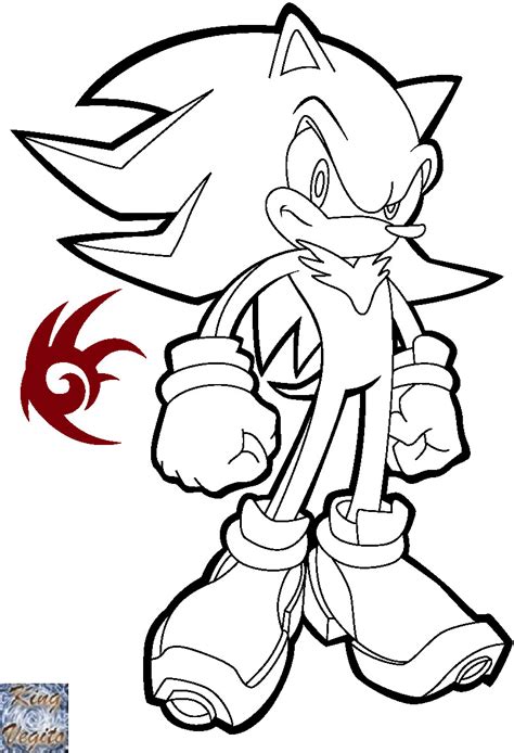 Sonic silver shadow coloring page. Hedgehog Drawing | Free download on ClipArtMag