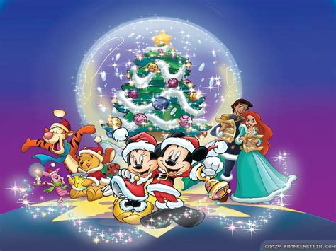 Disney Christmas Wallpapers On Wallpaperdog