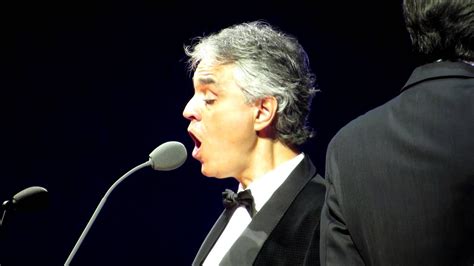 Andrea Bocelli Live In Birmingham Nessun Dorma Youtube
