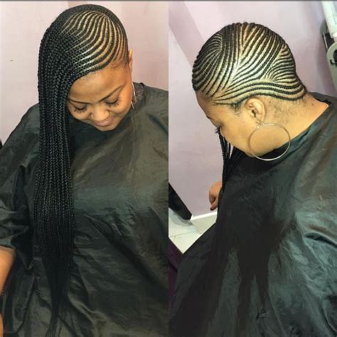 These braids start at the front and are box braids are sectioned into square or rectangular partitions. 18 best Lemonade Braids images on Pinterest | African hairstyles, Corn braids and Protective ...