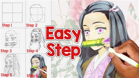 How To Draw Demon Slayer How To Draw Nezuko Kamado Demon Slayer Images And Photos Finder