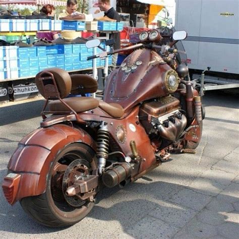What An Amazing Photo A Steampunk Motorbike Steampunk