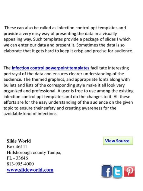 Online Infection Control Powerpoint Template And Slides