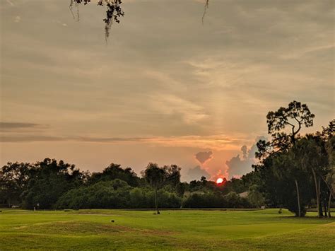 Lehigh Acres Florida Sunset Over The Golf Course At The L Flickr