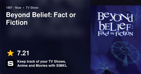 beyond belief fact or fiction tv series 1997 now