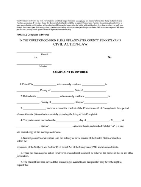 Divorce Papers Pa Fill Out Sign Online Dochub