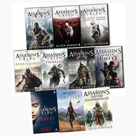 Assassins Creed Official 10 Books Young Adult Collection Paperback Set