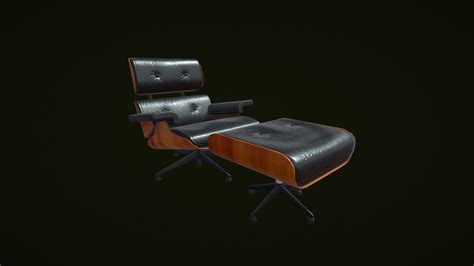 Eames Lounge Chair Buy Royalty Free 3d Model By Astormilanese