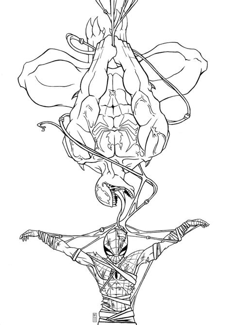 Venom Dibujos Hombre Arana Para Colorear - Crafts DIY and Ideas Blog