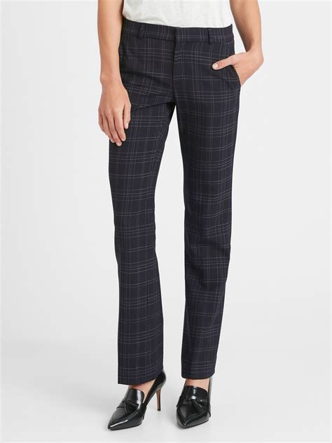 Logan Trouser Fit Washable Wool Blend Pant Banana Republic Petite