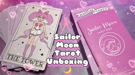Sailor Moon Tarot 🌙 Magical Girl Tarot Deck Unboxing And Review Youtube