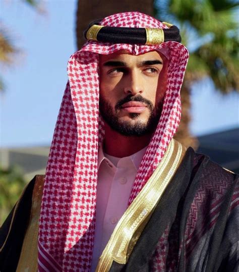 Saudi Guy In Saudi Arabian Traditional Attire In Handsome