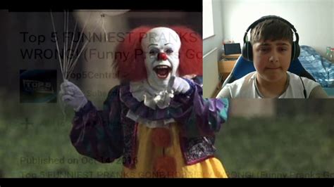 Top 15 Scariest Clown Sightings Caught On Youtube Reaction Youtube