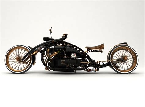 The Steampunk Style Motorcycle Design Pinterest