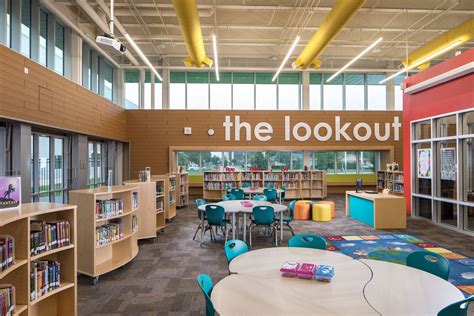 School Library Decor Kids Library Elementary Library Modern Library