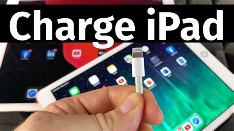 How To Charge Ipad In 2020 Ipad Air Ipad Mini Ipad Pro Ipad Youtube