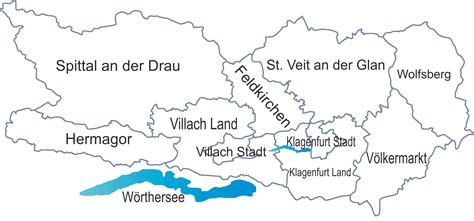 Das gesamte stadtgebiet wurde in bezirke eingeteilt. Wandern-Kaernten und Ausflugsziele aus allen Bezirken - Blog