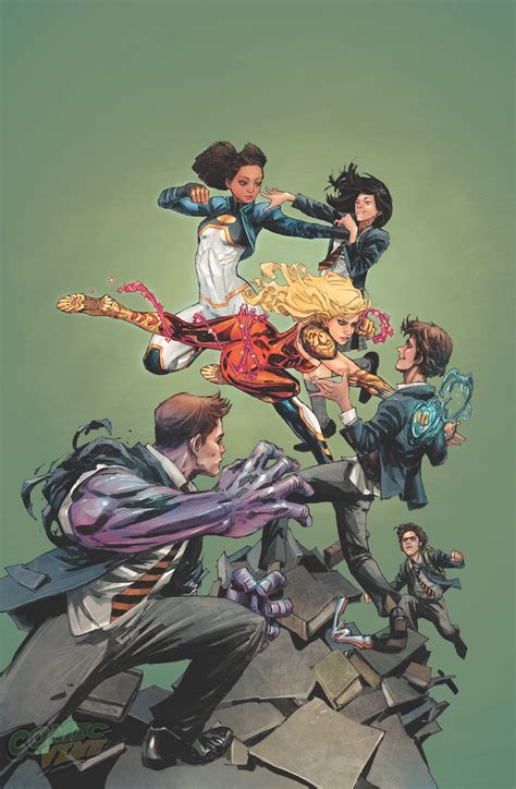 Exclusive Cover Reveal Teen Titans 5 By Kenneth Rocafort Comic Vine