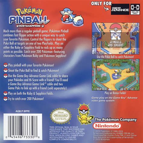 See full list on diovento.wordpress.com Pokemon Pinball - Ruby & Sapphire (U)(Mode7) ROM