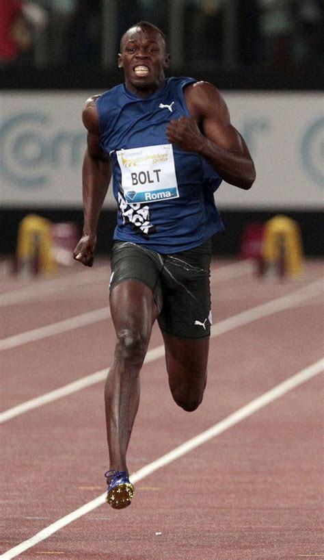 Usain Bolt needs late kick to win the first race he's run ...