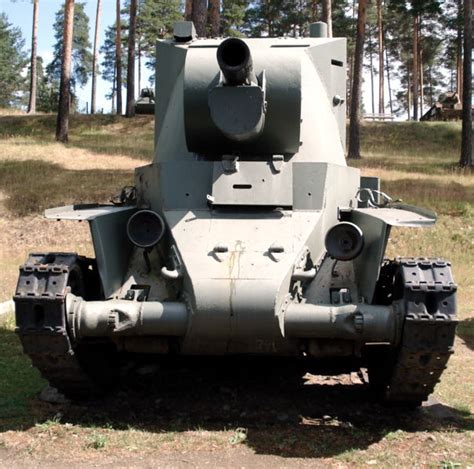 Plikbt 7 Finnish Bt 42 Assault Gun Built On The Bt 7 Chassis