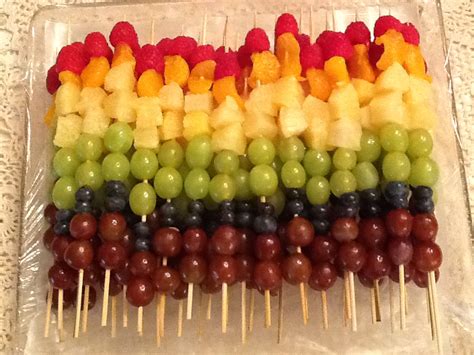 Christmas tree fruit tray | fruit christmas tree, holiday. rainbow-fruit-kabobs1.jpg
