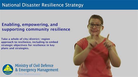 National Disaster Resilience Strategy Enabling Empowering And