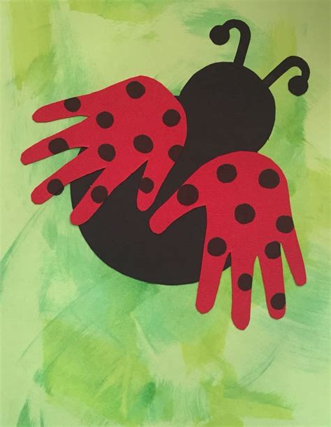 Ladybug Crafts Preschool Art Daycare Crafts