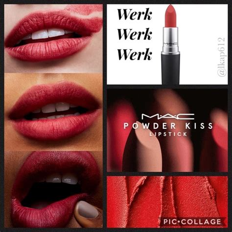 Mac Cosmetics Makeup Mac Powder Kiss Lipstick Werk Werk Werk Poshmark
