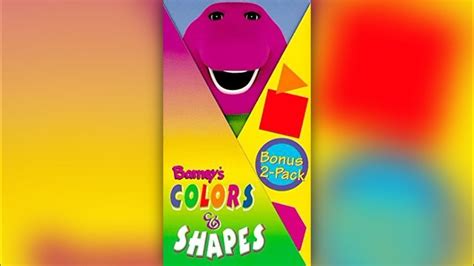 Barneys Colors And Shapes 1997 Dvd Youtube