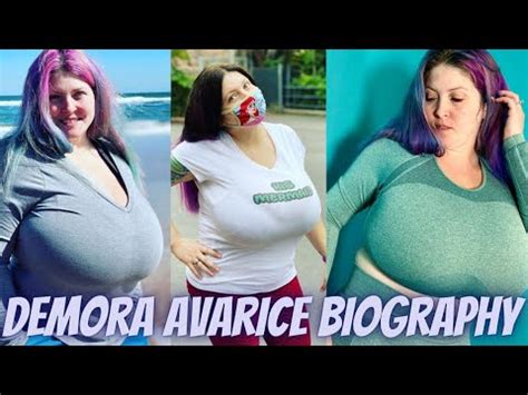 Demora Avarice Biography Big Busty Curvy Model Natural Bis Size