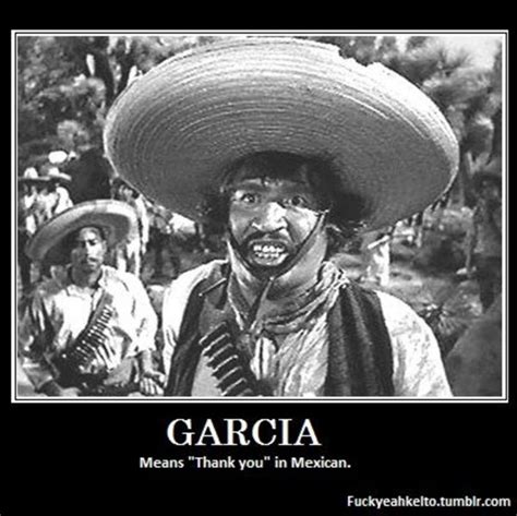 We did not find results for: Garcia means "Thank you" | Know Your Meme