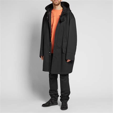 Raf Simons Padded Parka Black End Es