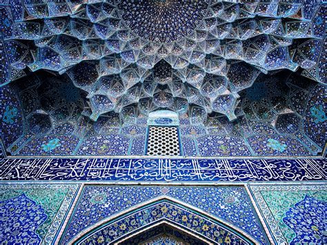 Islamic Architecture Blue Beautiful View