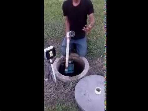 This is when you need to have your septic tank pumped out. How To Replace a Septic Tank Pump - YouTube