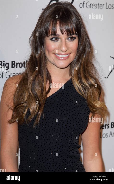 Lea Michele Actress Lea Michele Attends Big Brother Big Sisters Of