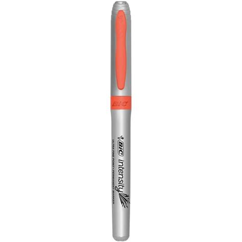 Bic Intensity Permanent Marker Ultra Fine Point Sunset Orange Single