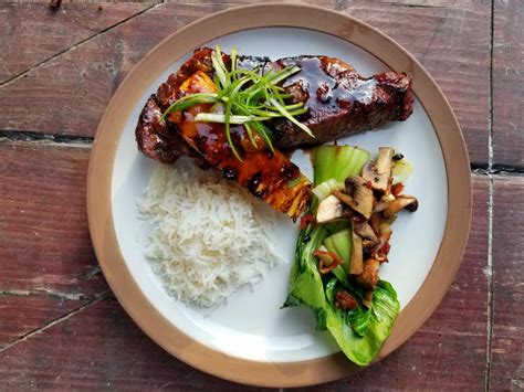 Grilled Teriyaki Steak Out West Food And Lifestyle