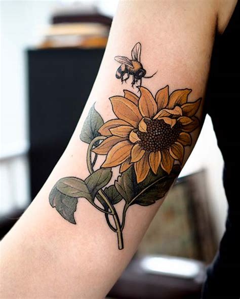 Bumblebee tattoos is free for download. 21 Cute Bumble Bee Tattoo Ideas for Girls - crazyforus