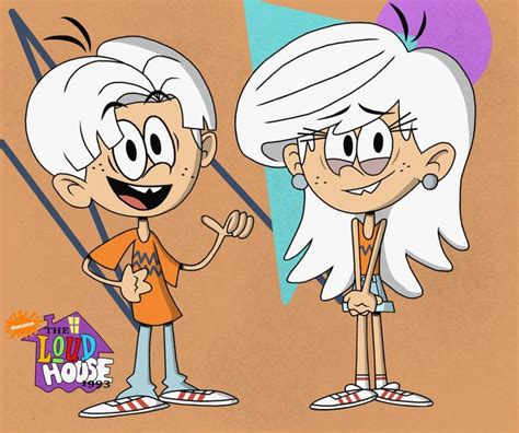 Lincoln And Linka Loud 90s Au By Thefreshknight The Loud House