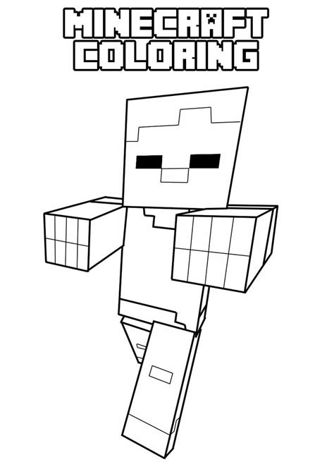 Minecraft Wither Coloring Pages Color By Number Coloring Pages