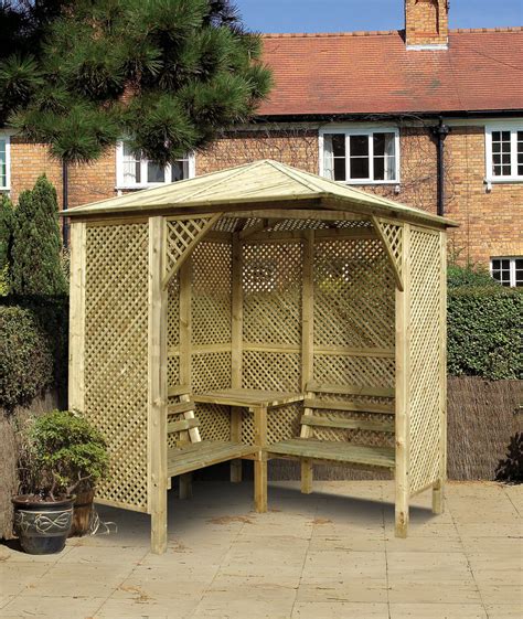 Buy products from suppliers around the world and increase your sales. The Valencia Corner Arbour - Gazebo Direct
