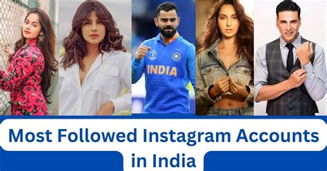 List Of Top 100 Most Followed Instagram Accounts In India Bolly Views