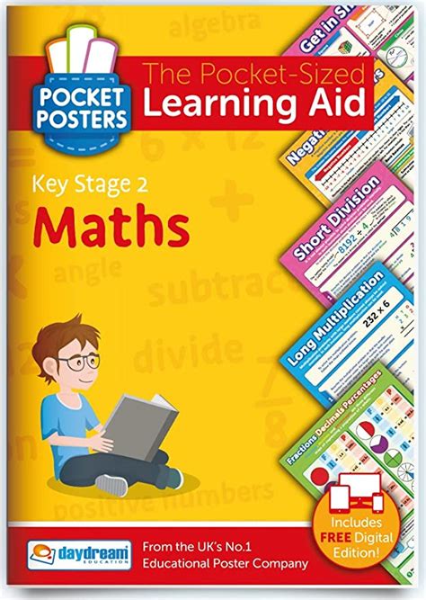 Ks2 Maths Study Guide Pocket Posters The Pocket Sized Revision Guide
