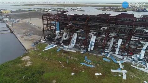 Drone Footage Shows Full Impact Of Hurricane Harvey
